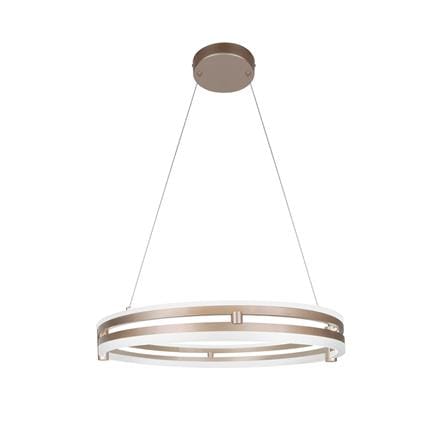ไฟช่อ LED CARINI MD088-3666-40 40 วัตต์ DAYLIGHT/COOL WHITE/WARM WHITE สีทอง/ขาว 1 หัว