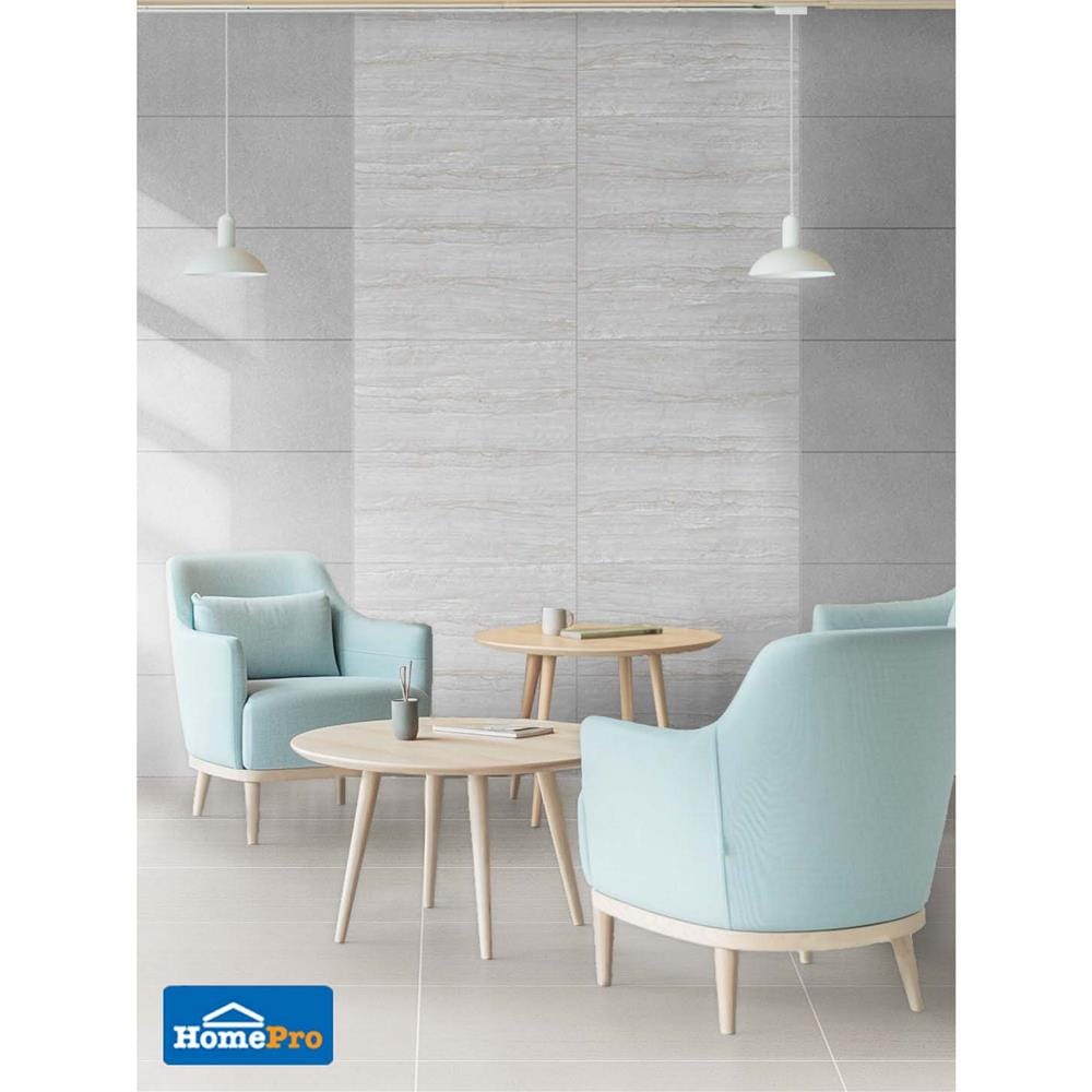 กระเบื้องผนัง 30x60 ซม. DURAGRES อะบอนโซ่ เกรย์ A 0.9 ตร.ม.
