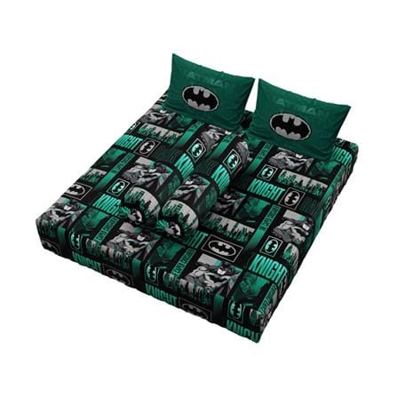 ชุดผ้าปูที่นอน 6 ฟุต (จำนวน 5 ชิ้น) PREMIER SATIN BATMAN FJ004_1