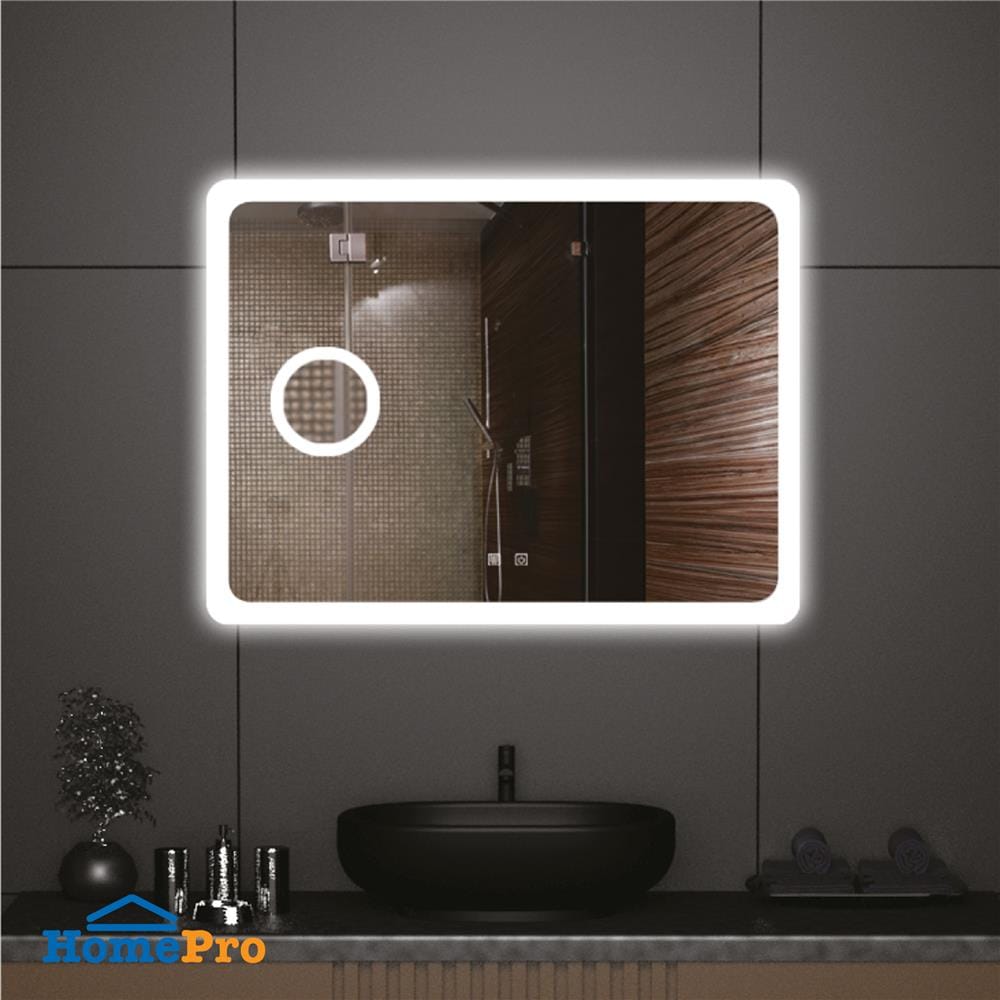 กระจกเงาตกแต่ง LED WSP MLD2-2 80x60 ซม.