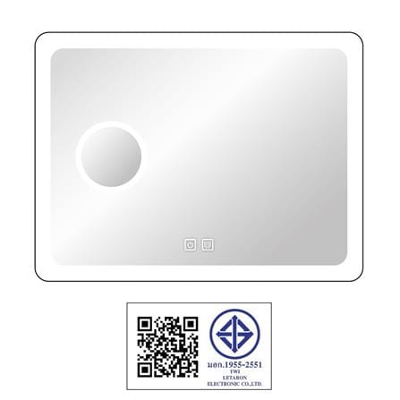 กระจกเงาตกแต่ง LED WSP MLD2-2 80x60 ซม._10