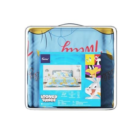 ชุดผ้าปูที่นอน 5 ฟุต (ชุด 6 ชิ้น) PREMIER SATIN TWEETYS FJ006_4