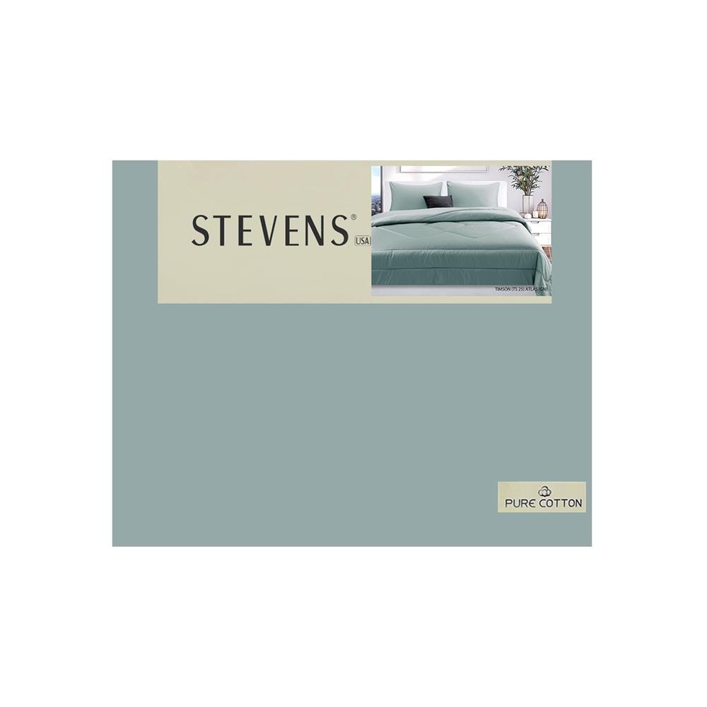 ชุดผ้าปูที่นอน 6 ฟุต (ชุด 5 ชิ้น) STEVENS PURE COTTON TS25GN