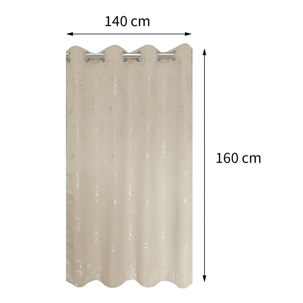 ผ้าม่าน EYELET HOME LIVING STYLE ERNET UV 140X160 ซม. สีครีม