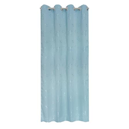 ผ้าม่าน EYELET HOME LIVING STYLE ERNET UV 140X220 ซม. สีฟ้า_0