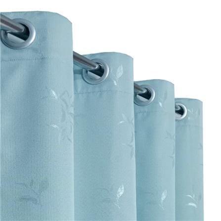 ผ้าม่าน EYELET HOME LIVING STYLE ERNET UV 140X220 ซม. สีฟ้า_2