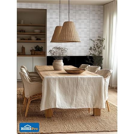 กระเบื้องผนัง 25x40 ซม. TARA คอร์เดียร์ ไลท์เกรย์ A 1 ตร.ม._3