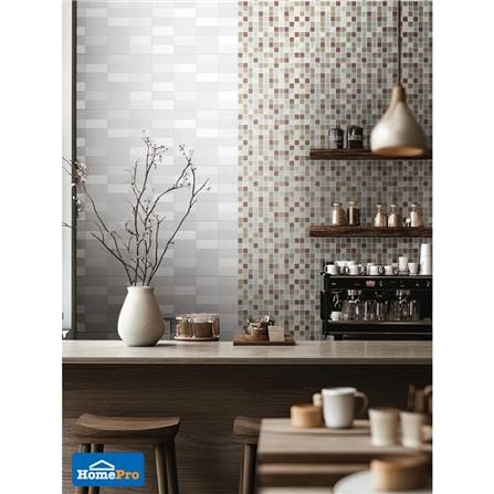 กระเบื้องผนัง 25x40 ซม. TARA เมไลน่า ไลท์เกรย์ A 1 ตร.ม._3