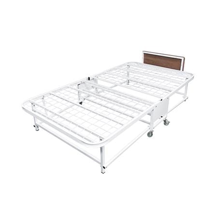 โครงเตียงพับ THAIBULL SSTBF2-105 107X198X55 ซม. สีขาว_0