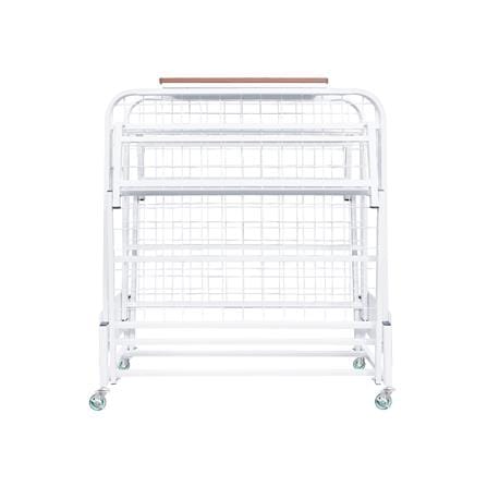 โครงเตียงพับ THAIBULL SSTBF2-105 107X198X55 ซม. สีขาว_3