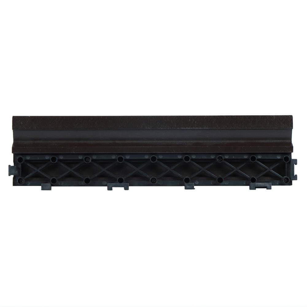 ตัวจบทางเท้า WPC ลายตรง SPRING 30X7.5 ซม. สีดาร์คคอฟฟี่
