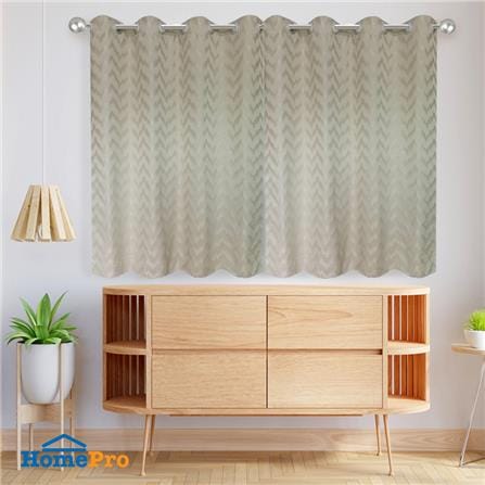 ผ้าม่าน EYELET HOME LIVING STYLE MARK UV 130X160 ซม. สีครีม_4