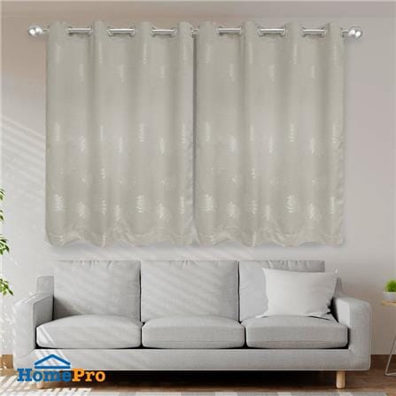 ผ้าม่าน EYELET HOME LIVING STYLE CHAREE UV 130X160 ซม. สีครีม_4