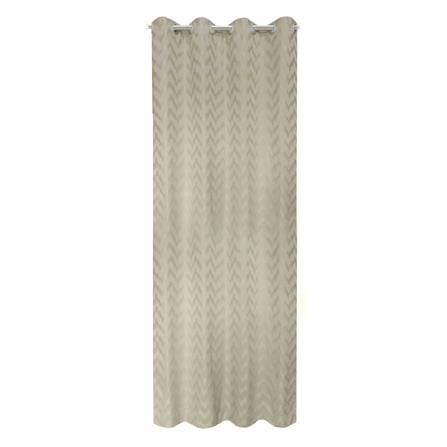 ผ้าม่าน EYELET HOME LIVING STYLE MARK UV 130X220 ซม. สีครีม_0