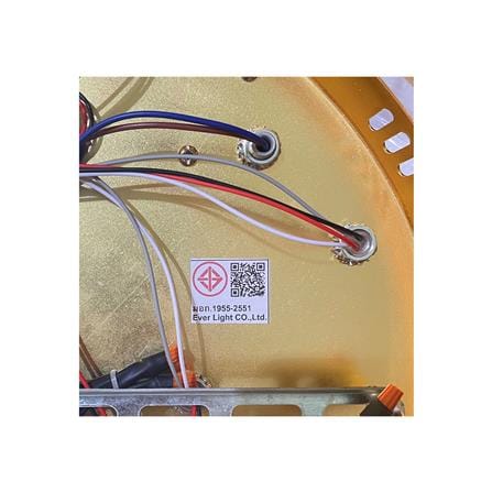 ไฟถาด LED EVL CFC-11099 80 วัตต์ DAYLIGHT/COOL WHITE/WARM WHITE สีทอง/ใส 1 หัว_6