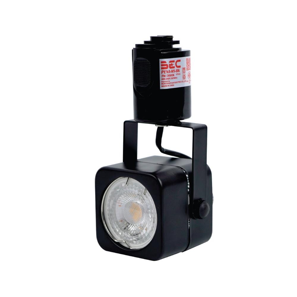 แทรคไลท์ LED BEC PENA-MS-BK 7 วัตต์ WARM WHITE สีดำ