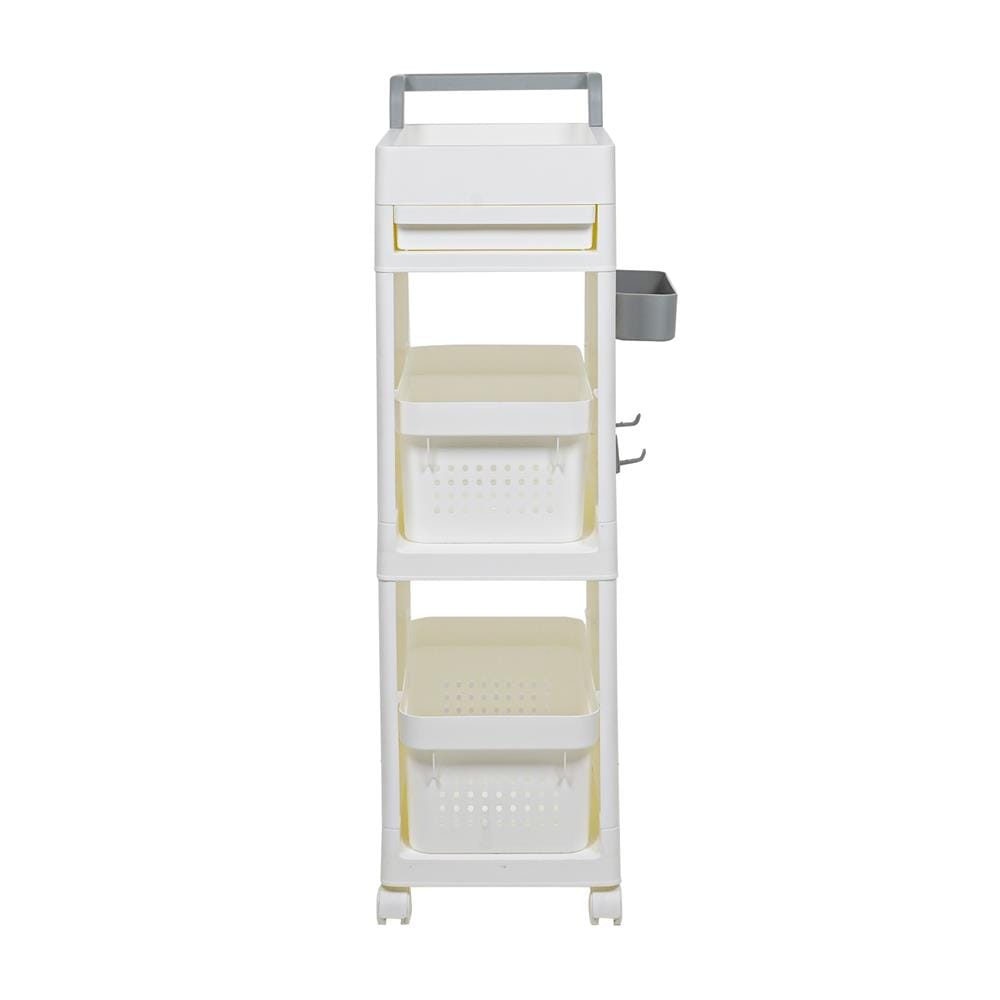 ชั้นวางของ 2 ชั้น STACKO TORI 25.3X41X87.5 ซม. สีขาว