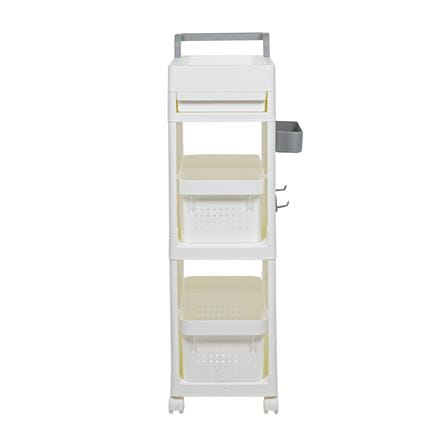 ชั้นวางของ 2 ชั้น STACKO TORI 25.3X41X87.5 ซม. สีขาว_2