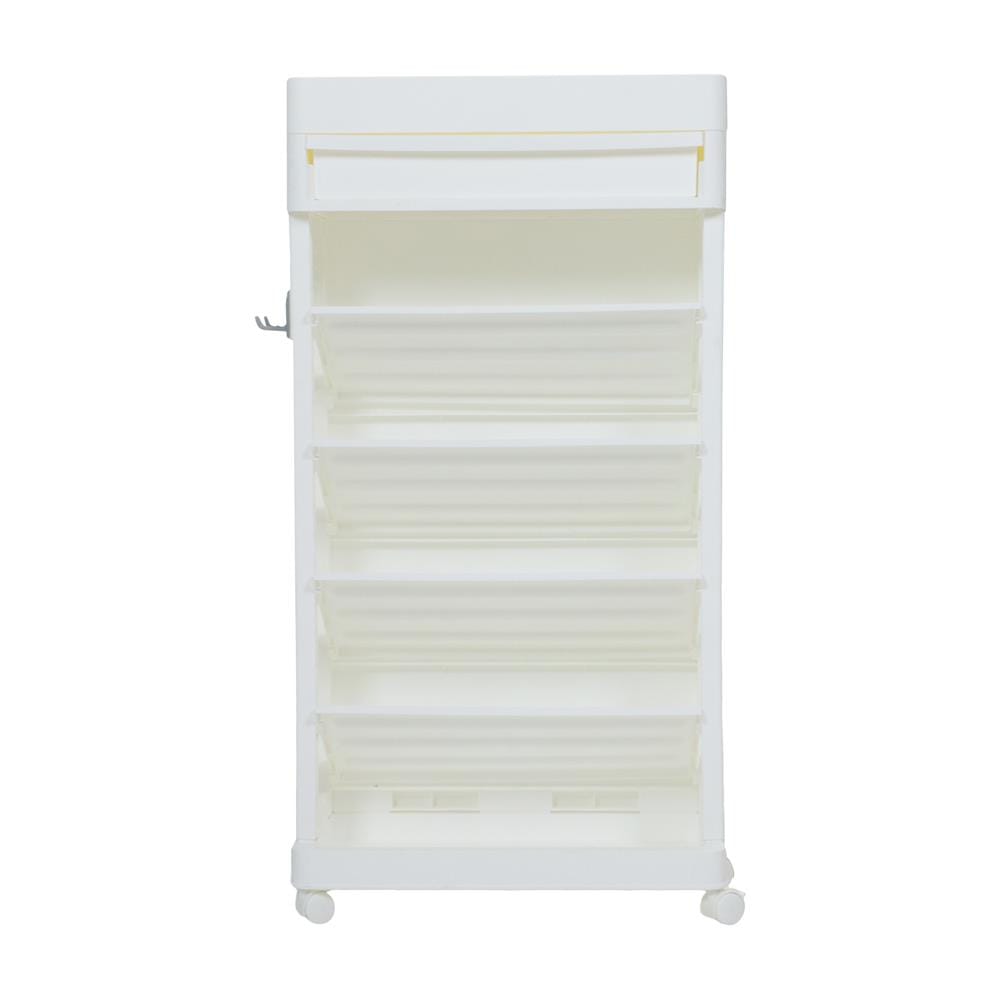 ชั้นวางหนังสือ 5 ชั้น STACKO TORI 40X18X77 ซม. สีขาว