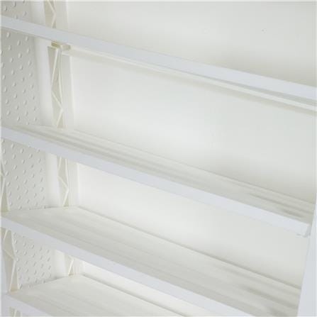 ชั้นวางหนังสือ 5 ชั้น STACKO TORI 40X18X77 ซม. สีขาว_8