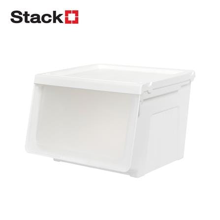 กล่องบานเปิด STACKO YUMI SIZE M 44X41X30.5 ซม. สีขาว_1