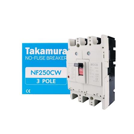 เซอร์กิตเบรกเกอร์ 3 โพล 3 เฟส TAKAMURA TNF250CW 200 แอมป์ 18 KA 380V_2