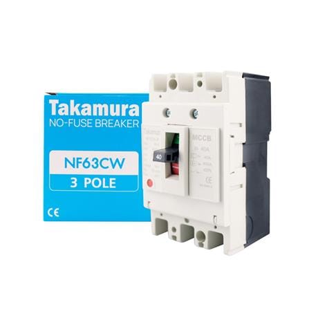เซอร์กิตเบรกเกอร์ 3 โพล 3 เฟส TAKAMURA TNF63CW 40 แอมป์ 5 KA 380V_2