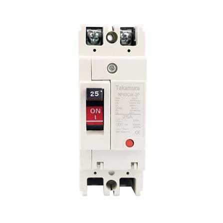เซอร์กิตเบรกเกอร์ 2 โพล 1 เฟส TAKAMURA TNF63CW 25 แอมป์ 7.5 KA 220V_0