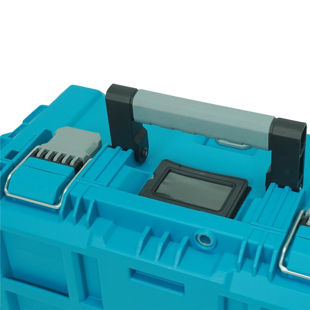 กล่องเครื่องมือ MATALL PRO HL6001-2 ขนาดใหญ่ สีเขียวน้ำทะเล