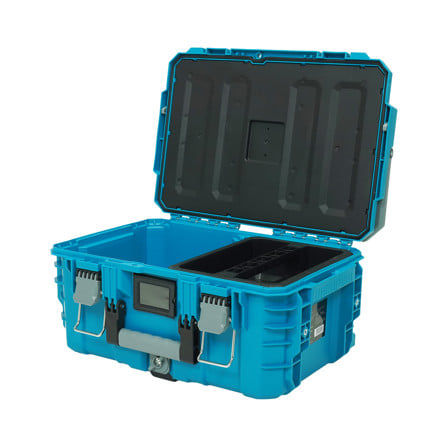 กล่องเครื่องมือ MATALL PRO HL6001-2 ขนาดใหญ่ สีเขียวน้ำทะเล_3