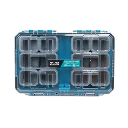 กล่องเครื่องมือใส่อะไหล่ 10 ช่อง MATALL PRO HL6001-4 สีเขียวน้ำทะเล_1