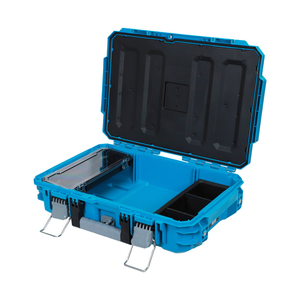กล่องเครื่องมือ MATALL PRO HL6001-3 ขนาดกลาง สีเขียวน้ำทะเล