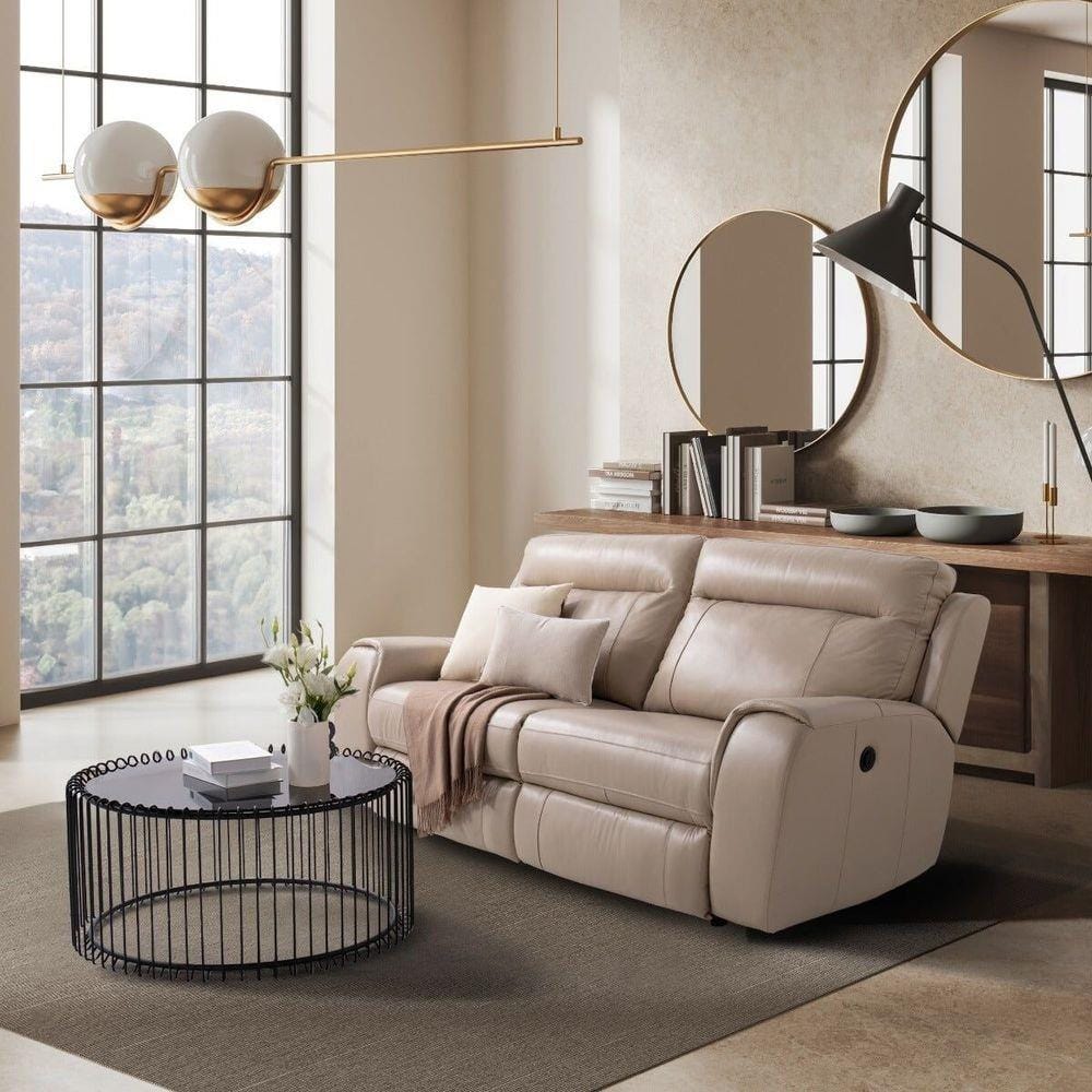 RECLINER 2 ที่นั่ง SB FURNITURE MYOZ 19211127 สีครีม