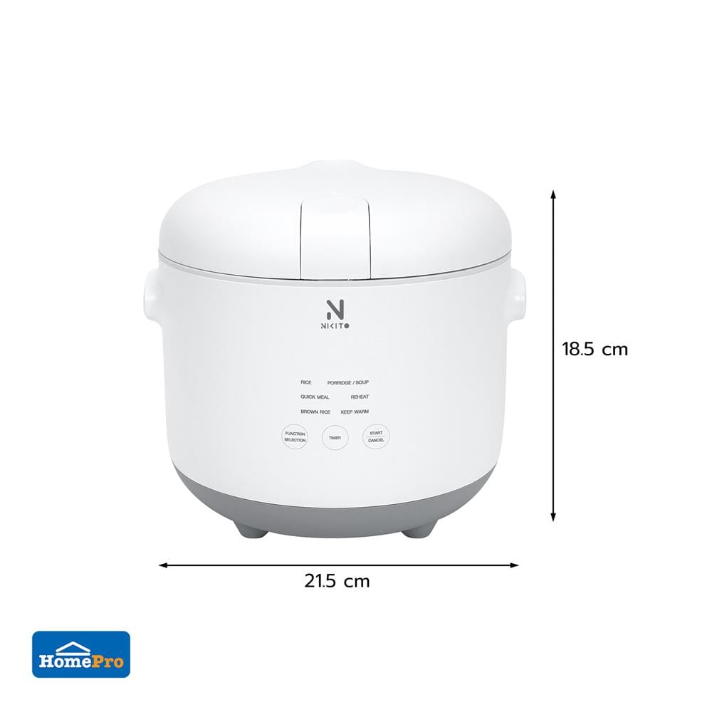 หม้อหุงข้าว DIGITAL NIKITO RP5025C 0.8 ลิตร