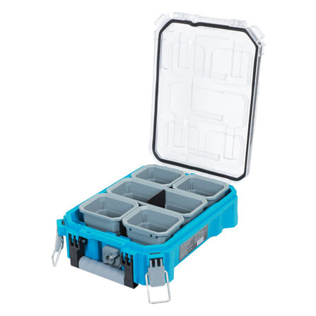 กล่องเครื่องมือใส่อะไหล่ 5 ช่อง MATALL PRO HL6001-5 สีเขียวน้ำทะเล_4