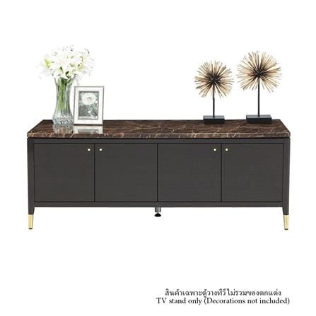 ตู้วางทีวี SB FURNITURE MICHALA 19122214 150 ซม. สีไม้เข้ม_1