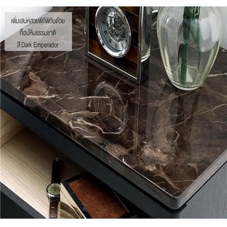 โต๊ะเครื่องแป้ง SB FURNITURE MICHALA 19122208 100 ซม. สีไม้เข้ม_3