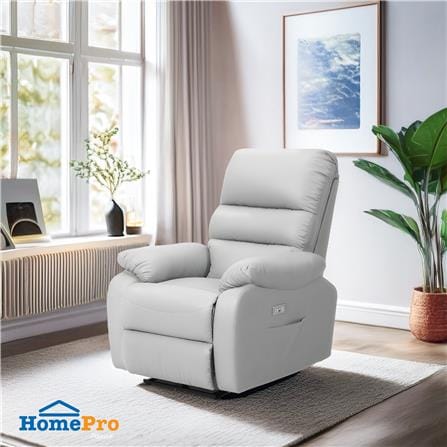 เก้าอี้ปรับนอนไฟฟ้า FURDINI JASPER สีเทา_5
