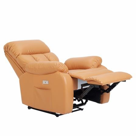 เก้าอี้ปรับนอนไฟฟ้า FURDINI FRIENDLY สีน้ำตาล_3