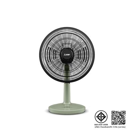 พัดลมตั้งโต๊ะ 16 นิ้ว MITSUBISHI D16A-GC CM-GR สีเขียว_2