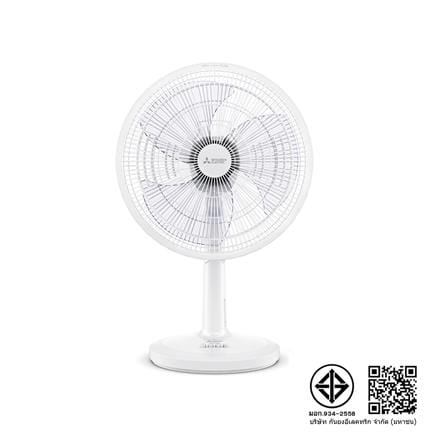 พัดลมตั้งโต๊ะ 16 นิ้ว MITSUBISHI D16A-GC WH สีขาว_2