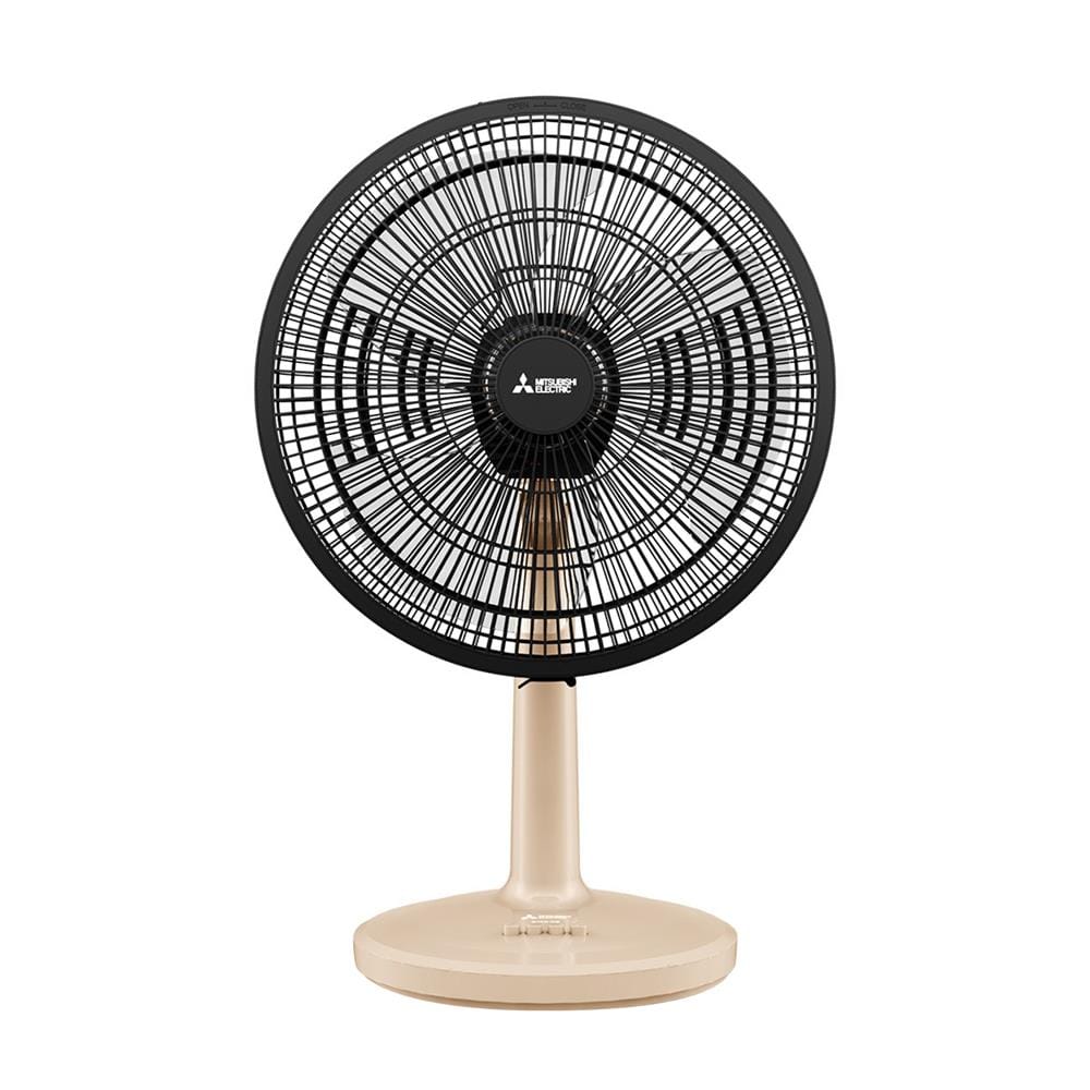 พัดลมตั้งโต๊ะ 16 นิ้ว MITSUBISHI D16A-GC CM-BW สีครีม