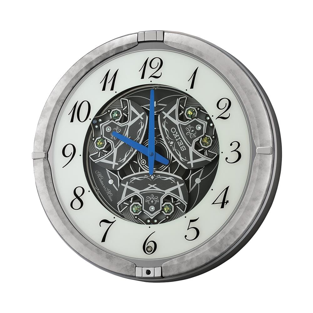 นาฬิกาแขวน SEIKO CLOCKS QXM397S 15.3 นิ้ว สีเทา