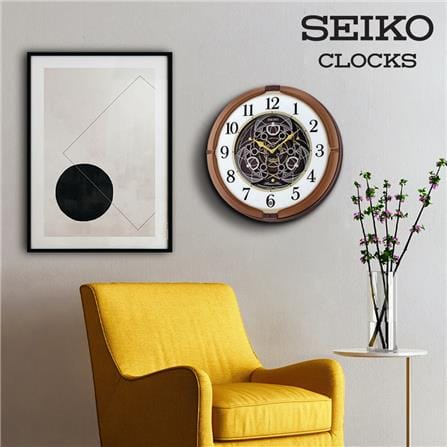 นาฬิกาแขวน SEIKO CLOCKS QXM380B 15.3 นิ้ว สีขาว_3