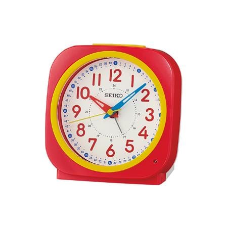 นาฬิกาปลุก SEIKO CLOCKS QHE200R 4.5 นิ้ว สีแดง_1