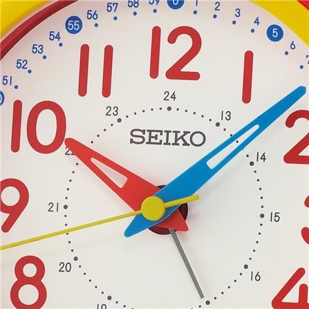 นาฬิกาปลุก SEIKO CLOCKS QHE200R 4.5 นิ้ว สีแดง_2