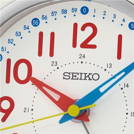 นาฬิกาปลุก SEIKO CLOCKS QHE200W 4.5 นิ้ว สีขาว_2