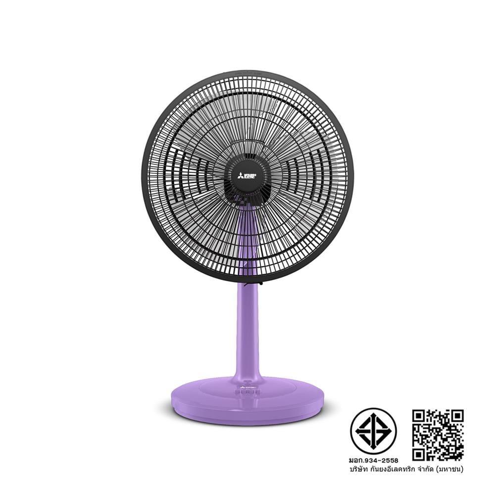 พัดลมตั้งโต๊ะ 18 นิ้ว MITSUBISHI D18A-GB CM-PP สีม่วง