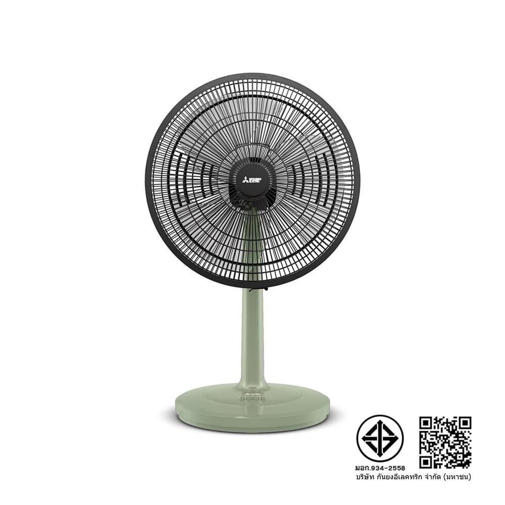 พัดลมตั้งโต๊ะ 18 นิ้ว MITSUBISHI D18A-GB CM-GR สีเขียว