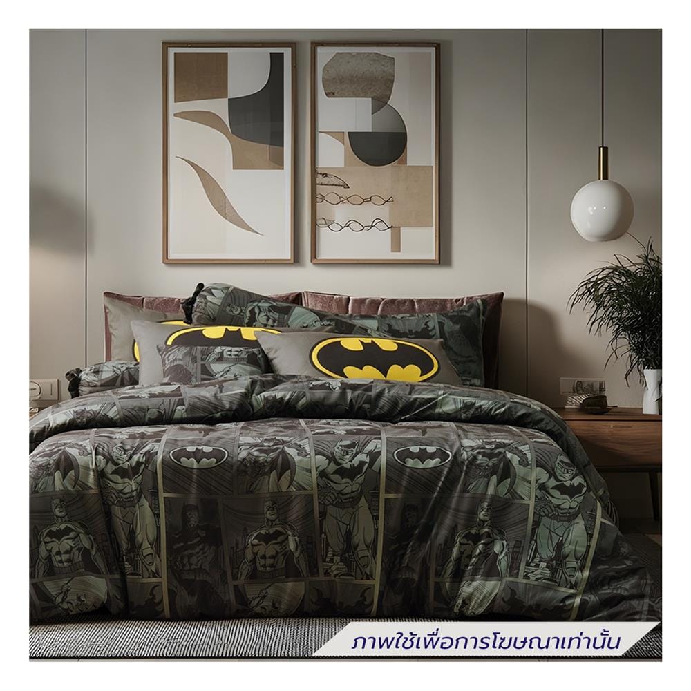ชุดผ้าปูที่นอน 3.5 ฟุต (ชุด 4 ชิ้น) PREMIER SATIN BATMAN FJ005